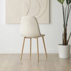 Banak Allende Chaise rembourrée blanche