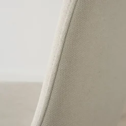 Banak Allende Chaise rembourrée blanche