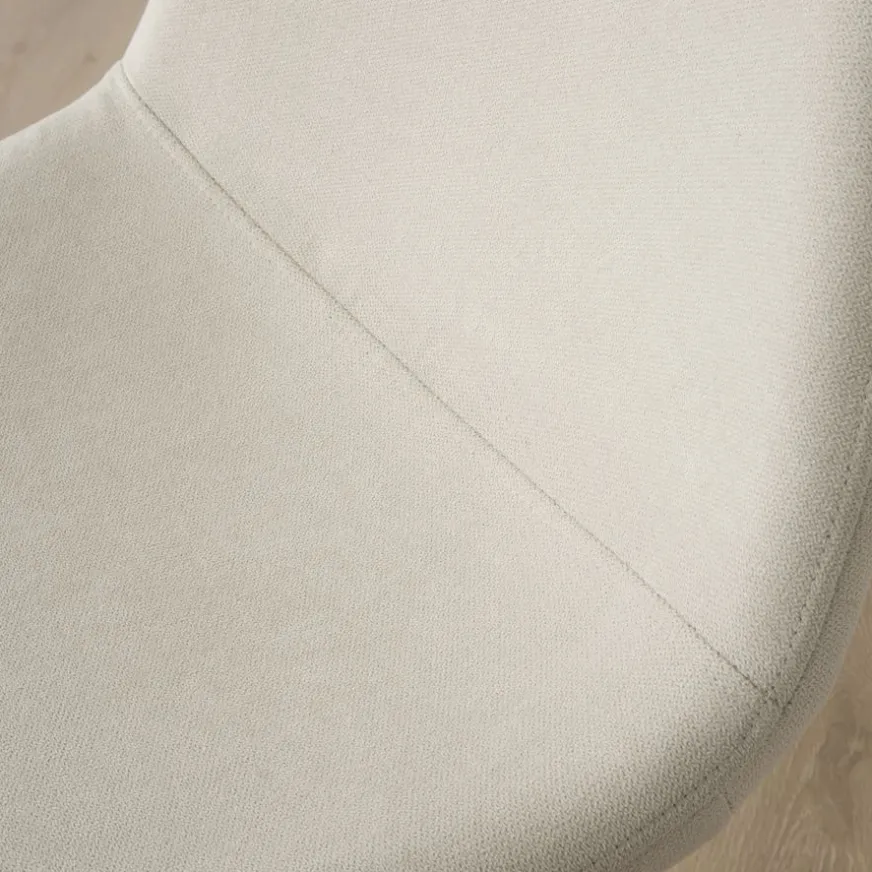 Banak Allende Chaise rembourrée blanche