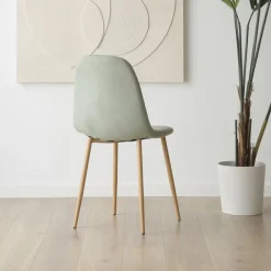 Banak Allende Chaise rembourrée bleu aigue-marine