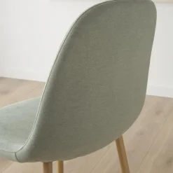 Banak Allende Chaise rembourrée bleu aigue-marine