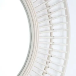 Banak Amares Miroir rotin naturel