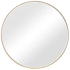 Banak Artal Miroir rond en aluminium et verre