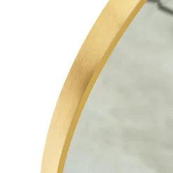 Banak Artal Miroir rond en aluminium et verre