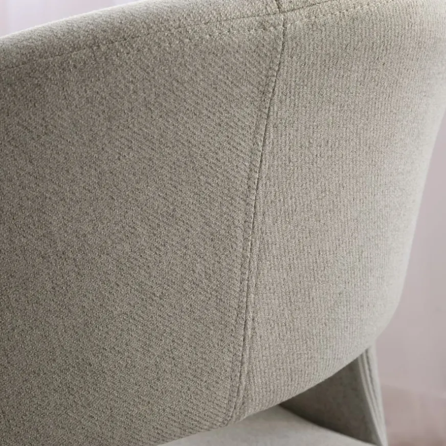 Banak Austen Chaise de bureau de couleur beige