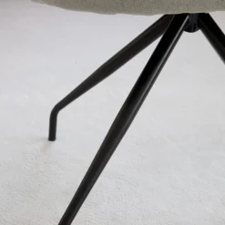 Banak Austen Chaise de bureau de couleur beige