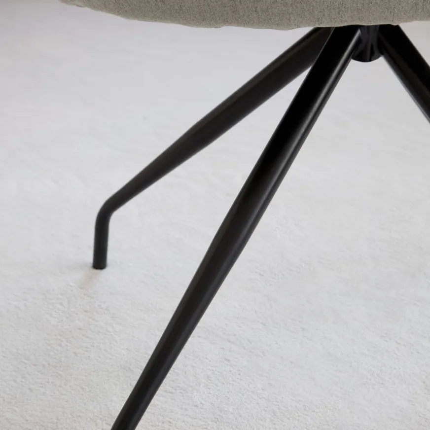 Banak Austen Chaise de bureau de couleur beige