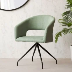 Banak Austen Chaise de bureau de couleur verte