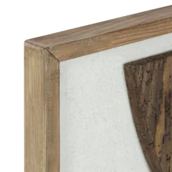 Banak Autour Du cadre en bois recyclé