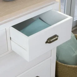 Banak Avelin Confortable blanc et naturel