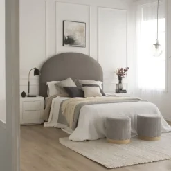 Banak Ayram Tête de lit rembourrée pour lit de 150 et 160