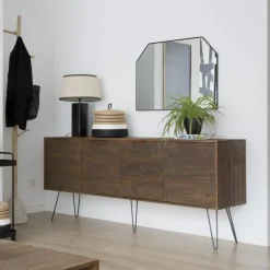 Banak Baltic Buffet en bois massif et métal