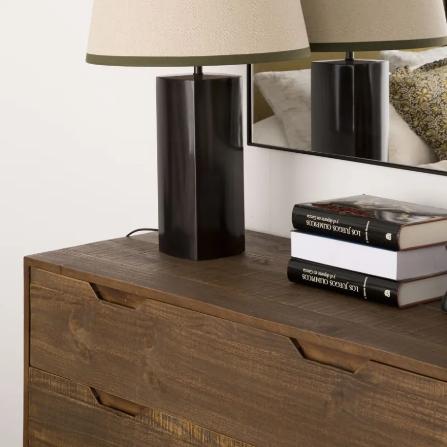 Banak Baltic Commode en bois massif et métal