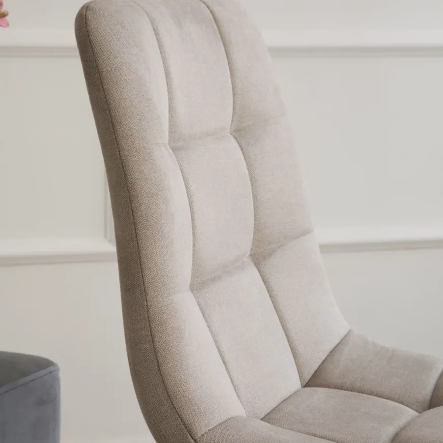 Banak Basilea Chaise rembourrée beige