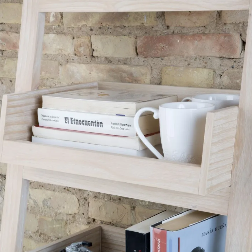 Enfant Banak Bassay étagère échelle en bois couleur naturelle