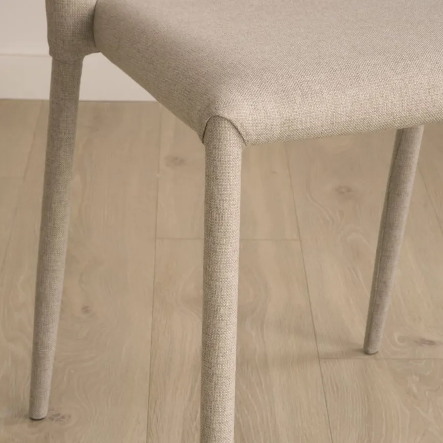 Banak Beirut Chaise rembourrée beige