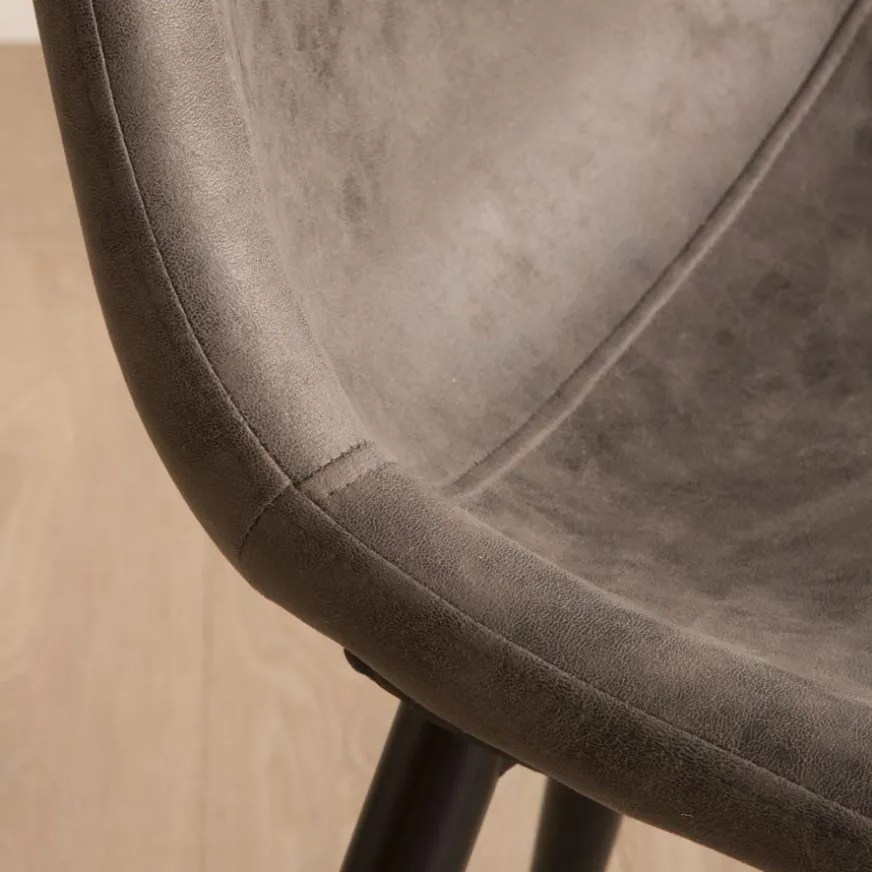 Banak Belmont Chaise rembourrée gris