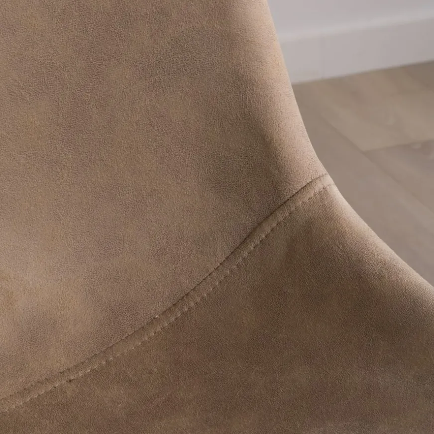 Banak Belmont Chaise rembourrée camel