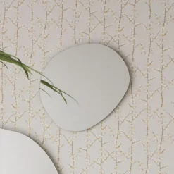 Banak Bend Miroir mural en métal