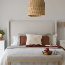 Banak Berek Tête de lit rembourrée pour lit de 150