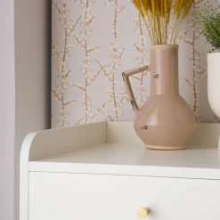 Banak Berna Commode en bois laqué blanc