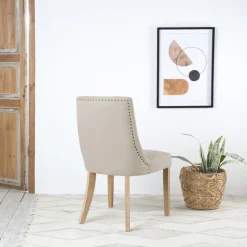 Banak Bimba Chaise rembourrée beige