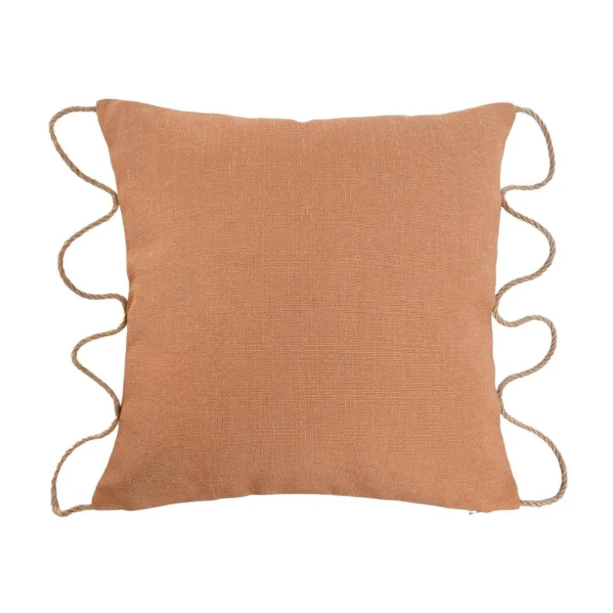 Banak Bogas Coussin de canapé en jute et matériau synthétique