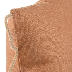 Banak Bogas Coussin de canapé en jute et matériau synthétique