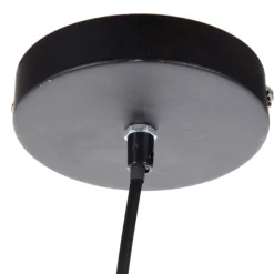 Banak Boly Lampe de plafond en rotin naturel