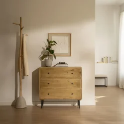 Banak Boreal Confortable en bois massif de manguier et métal