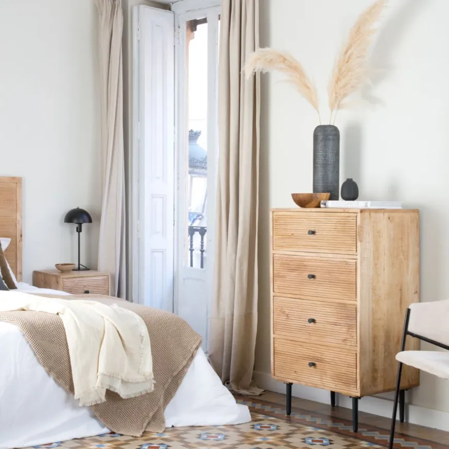 Banak Boreal Sinfonier en bois massif de manguier et métal