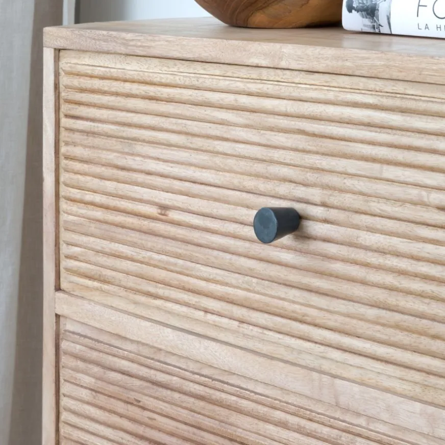 Banak Boreal Sinfonier en bois massif de manguier et métal