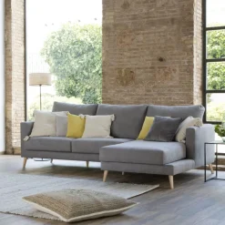 Banak Boss Canapé d'angle droit gris