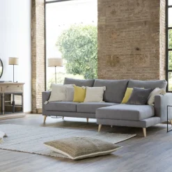 Banak Boss Canapé d'angle droit gris