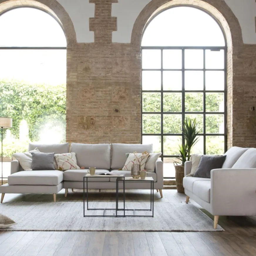 Banak Boss Canapé d'angle gauche beige