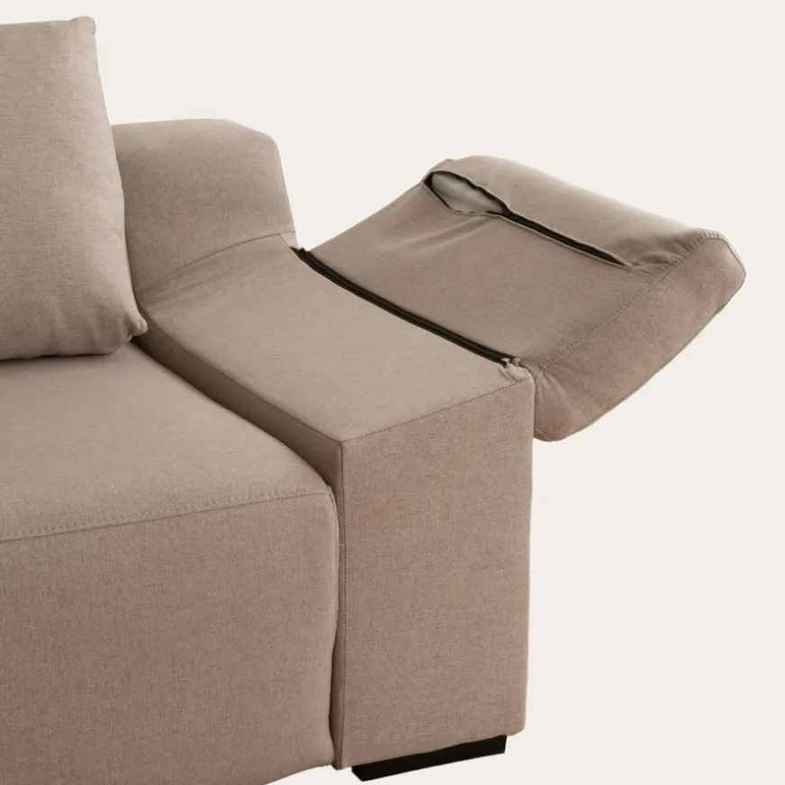 Banak Bruni Canapé 4 places taupe