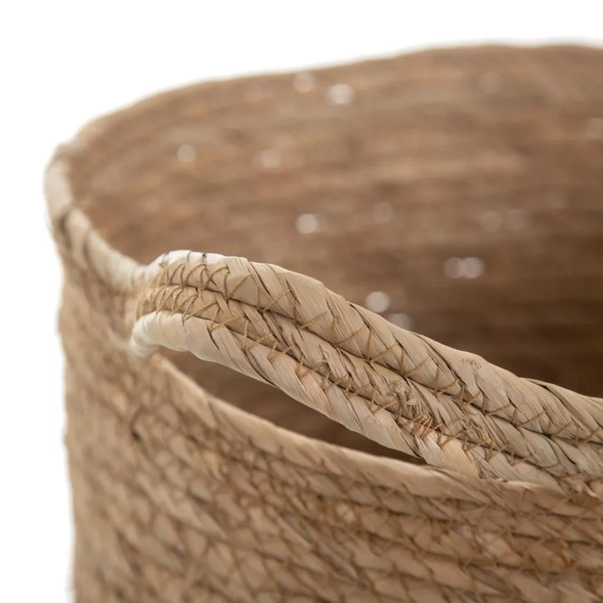 Banak Caso Set 3 paniers en fibre naturelle