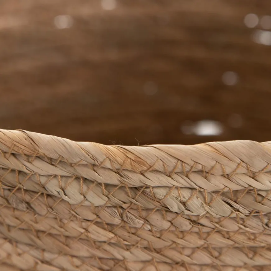 Banak Caso Set 3 paniers en fibre naturelle