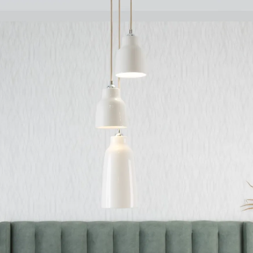 Banak Cesane Suspension 3 lampes