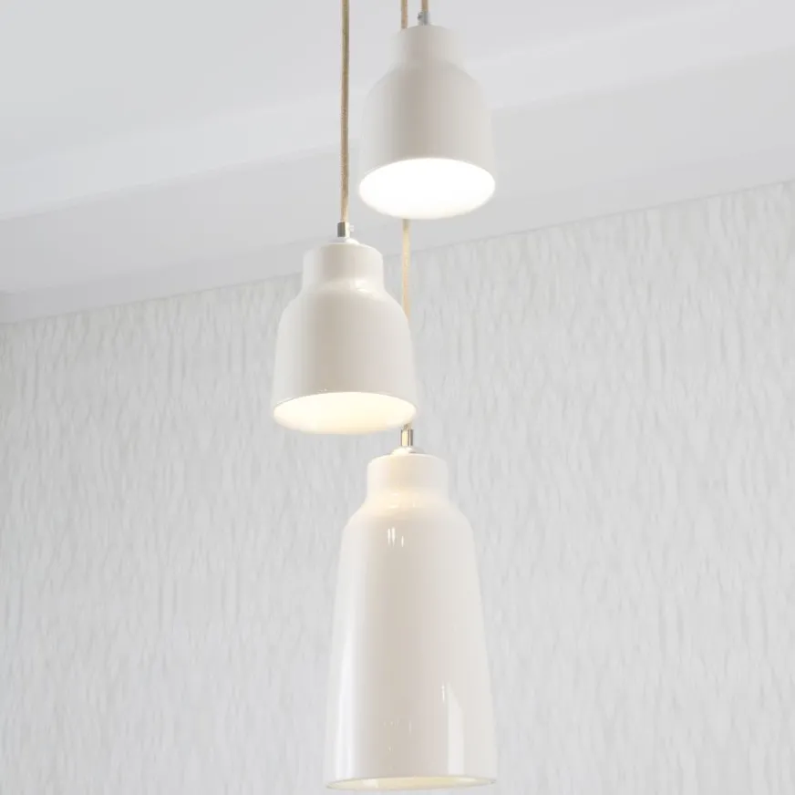 Banak Cesane Suspension 3 lampes