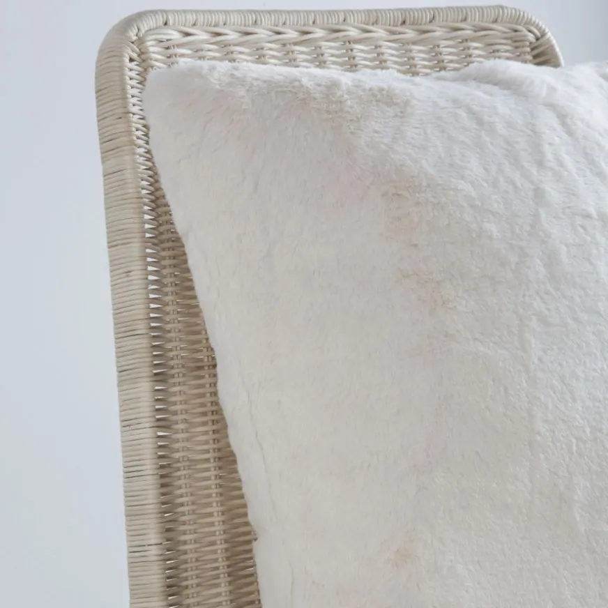 Banak Chey Coussin luxe crème