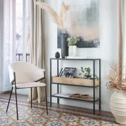 Banak Coco Chaise velours beige