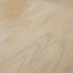 Banak Coimbra Table de salle &agrave; manger rectangulaire en bois et métal