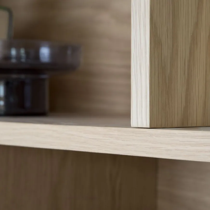 Banak Coimbra étagère en bois et métal