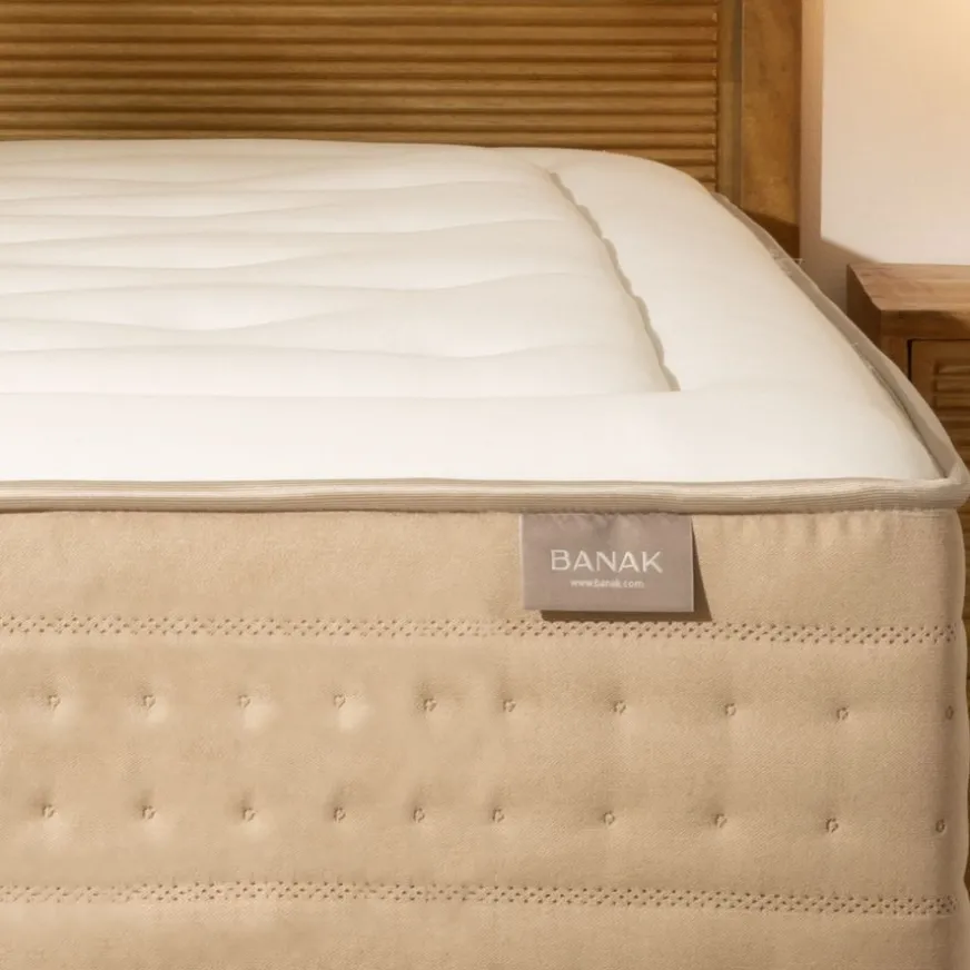 Banak Corinto Matelas à ressorts ensachés et viscoélastique 150 x 190 cm