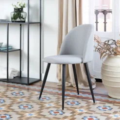 Banak Curie Chaise rembourrée gris