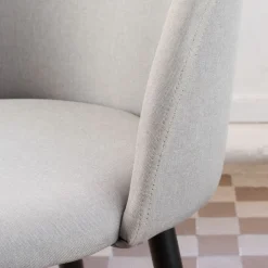 Banak Curie Chaise rembourrée gris