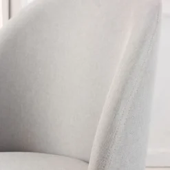 Banak Curie Chaise rembourrée gris