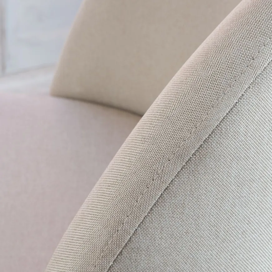 Banak Curie Chaise rembourrée beige