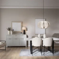 Banak Cuzco Buffet en bois massif blanc wild